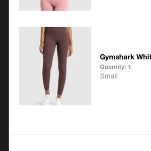 Gymshark X Whitney Simmons chocolate set
